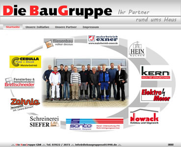 Homepage Die Baugruppe Ettenheim, Mahlberg, Kippenheim